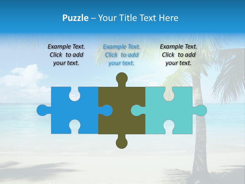 Island Tree Green PowerPoint Template