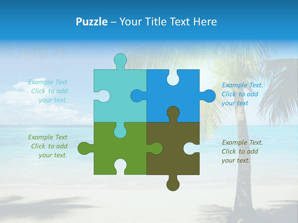 Island Tree Green PowerPoint Template