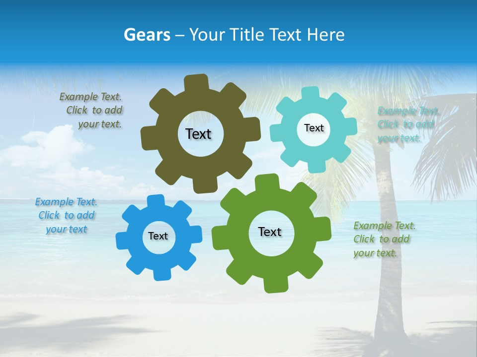Island Tree Green PowerPoint Template