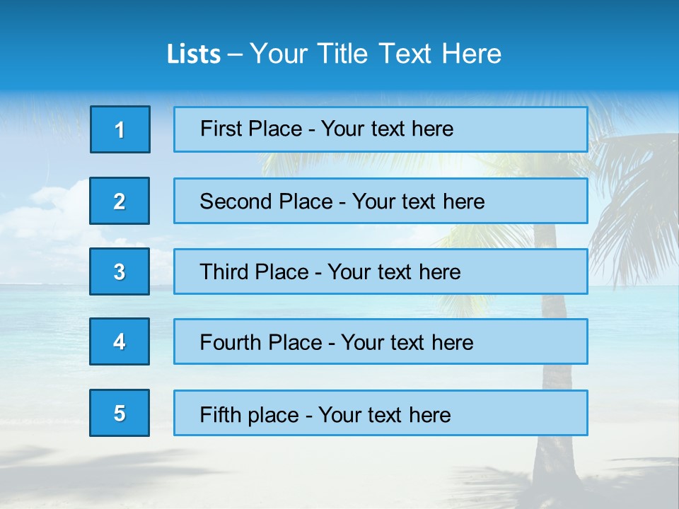Island Tree Green PowerPoint Template