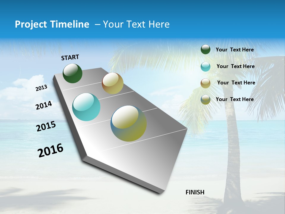 Island Tree Green PowerPoint Template