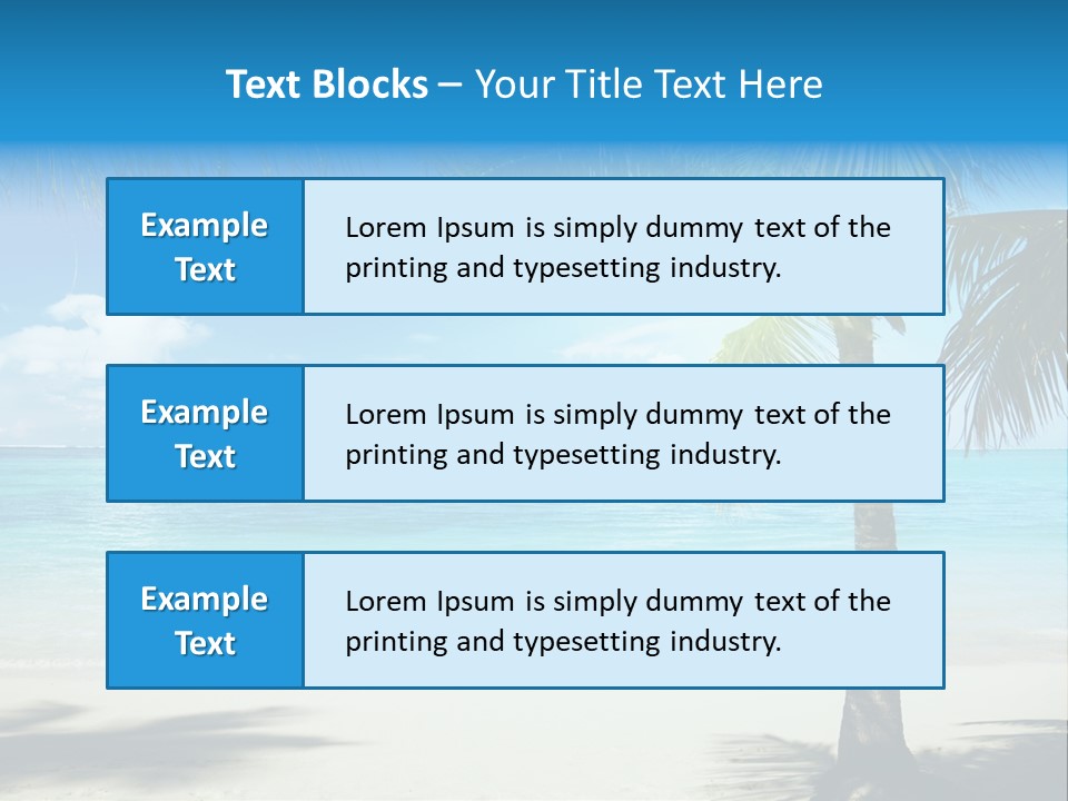 Island Tree Green PowerPoint Template