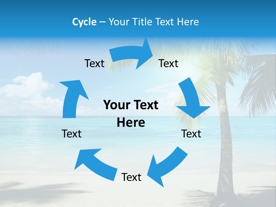 Island Tree Green PowerPoint Template