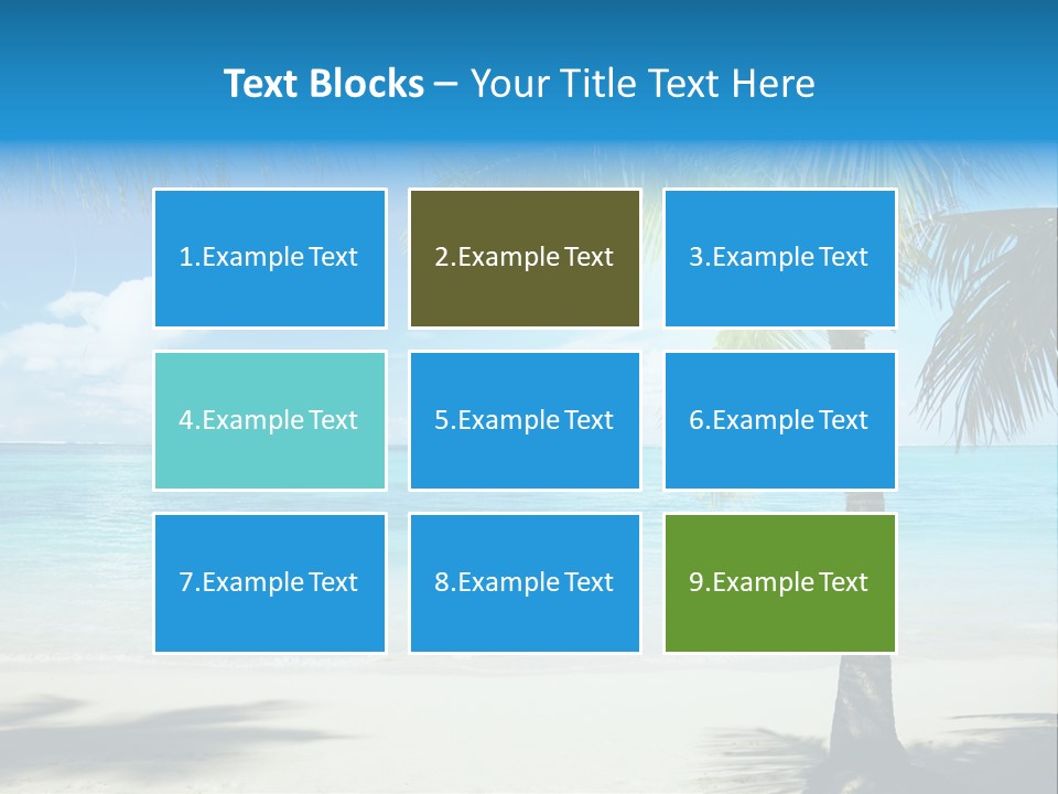 Island Tree Green PowerPoint Template