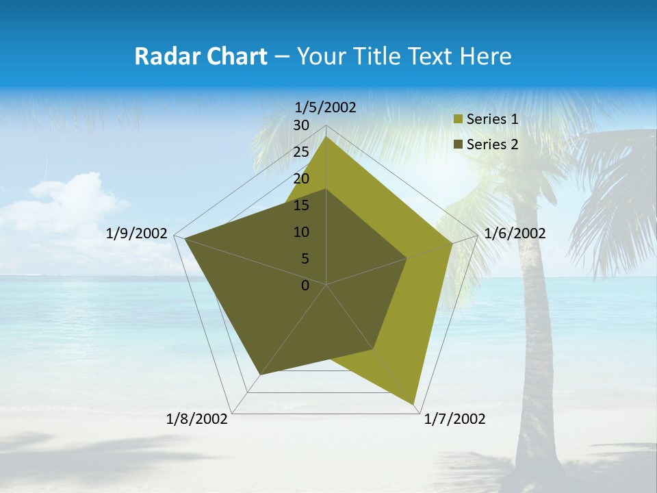 Island Tree Green PowerPoint Template