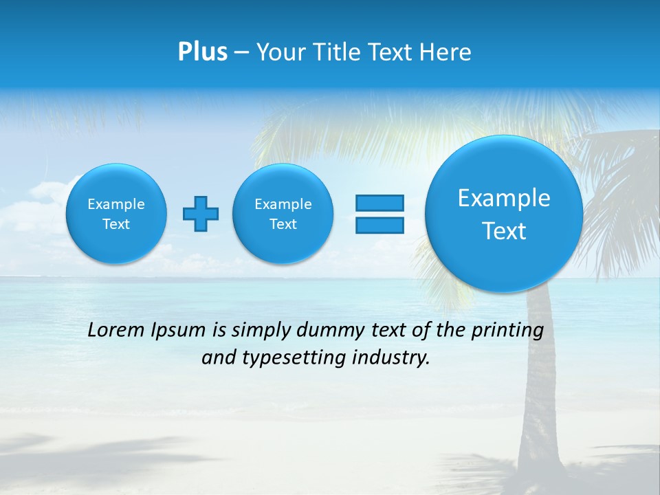 Island Tree Green PowerPoint Template