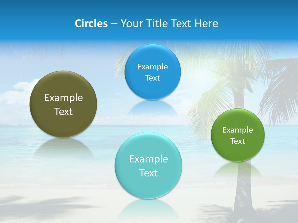 Island Tree Green PowerPoint Template