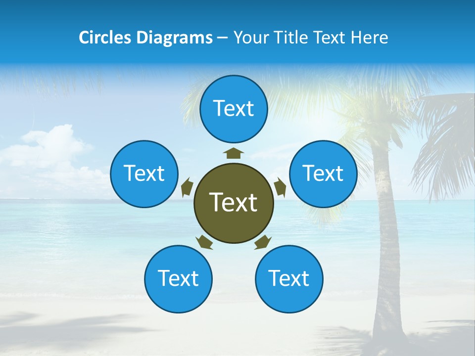 Island Tree Green PowerPoint Template