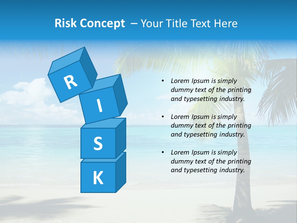 Island Tree Green PowerPoint Template