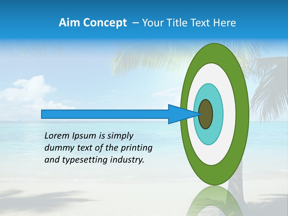 Island Tree Green PowerPoint Template