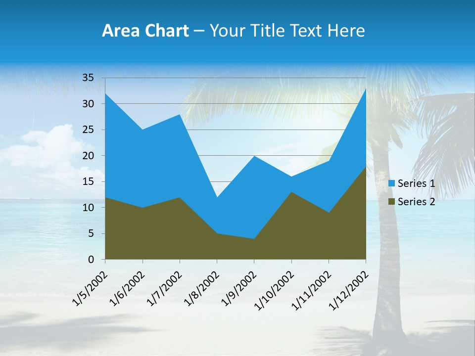 Island Tree Green PowerPoint Template