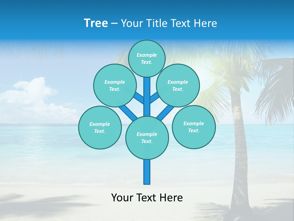 Island Tree Green PowerPoint Template