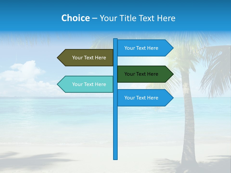 Island Tree Green PowerPoint Template