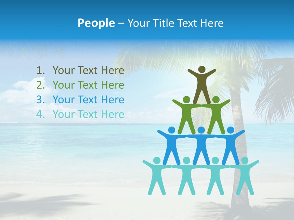 Island Tree Green PowerPoint Template