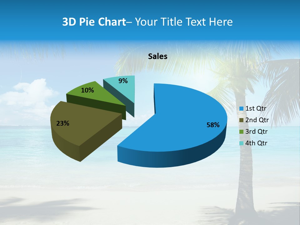 Island Tree Green PowerPoint Template
