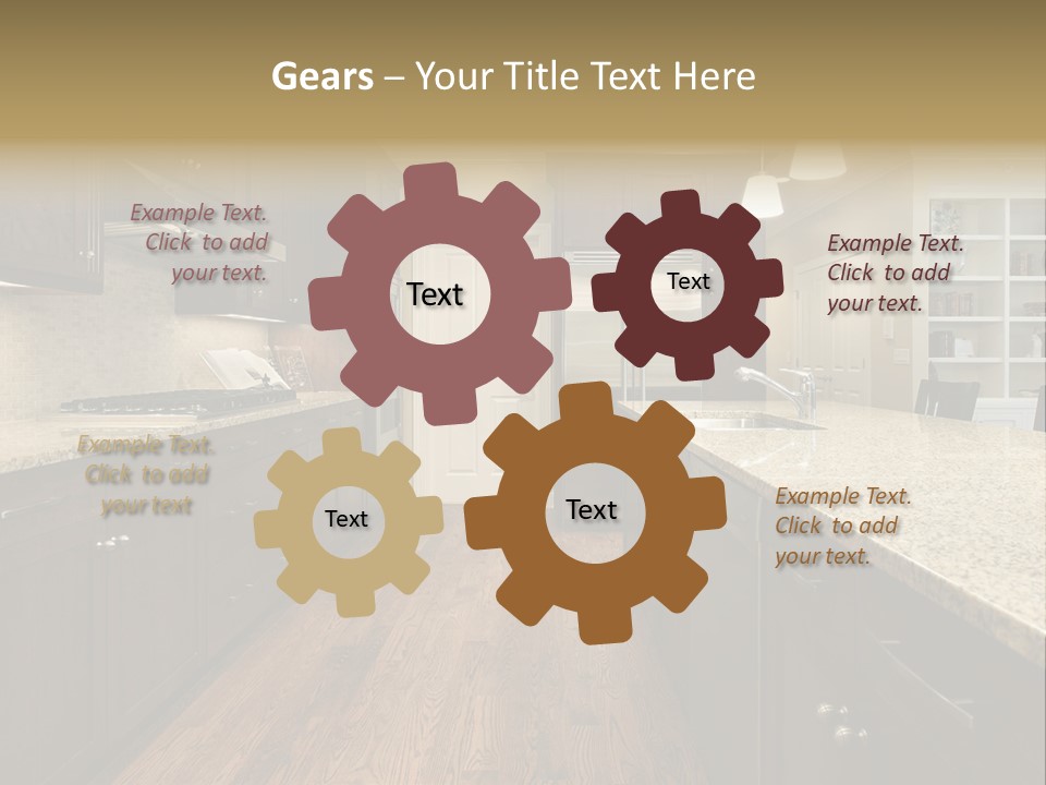 Stove Residence Appliance PowerPoint Template