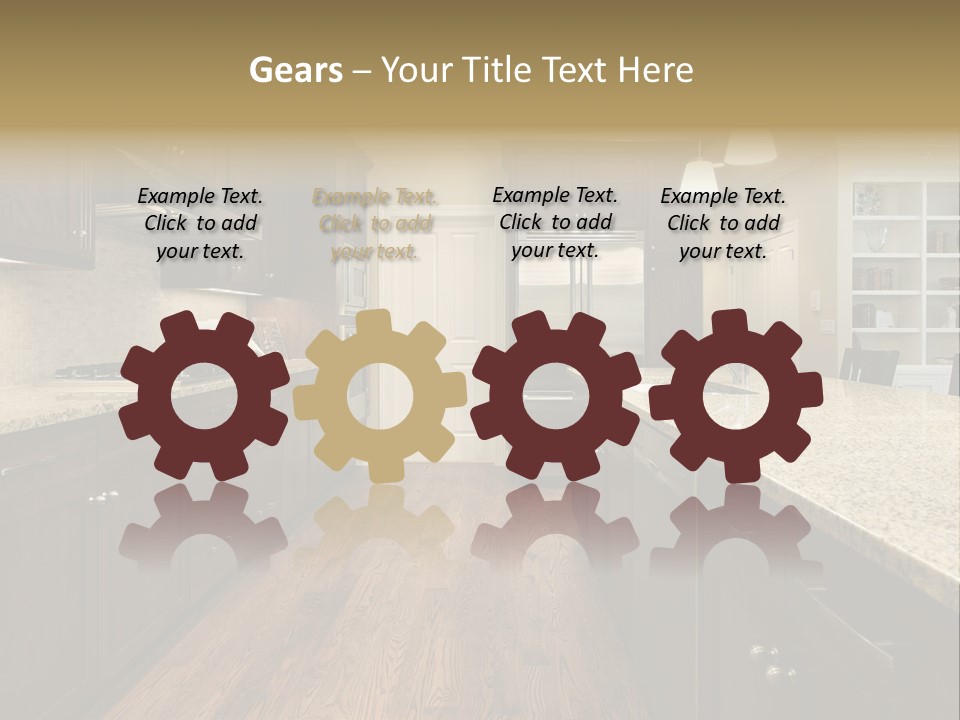 Stove Residence Appliance PowerPoint Template