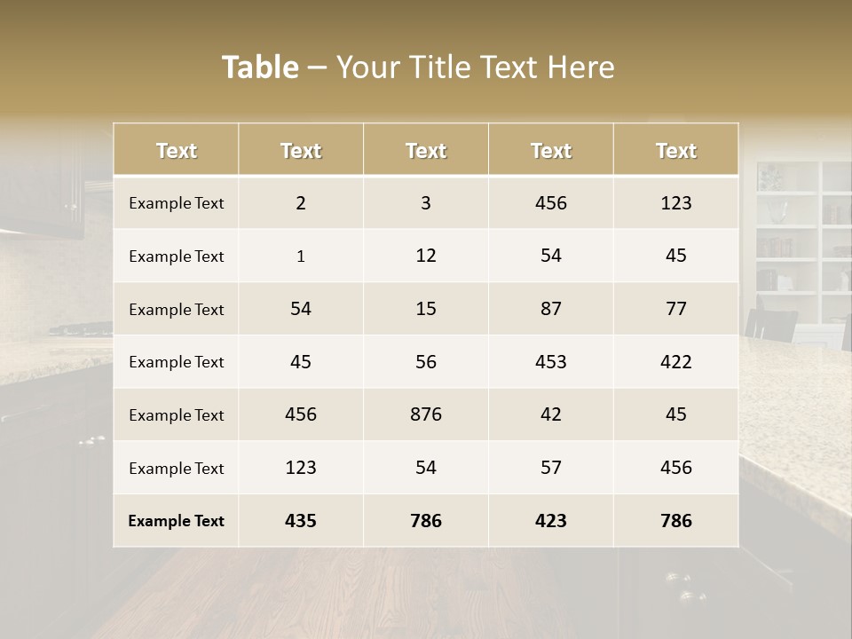 Stove Residence Appliance PowerPoint Template