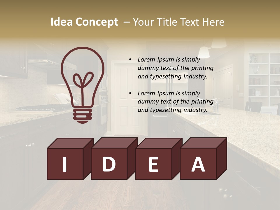 Stove Residence Appliance PowerPoint Template