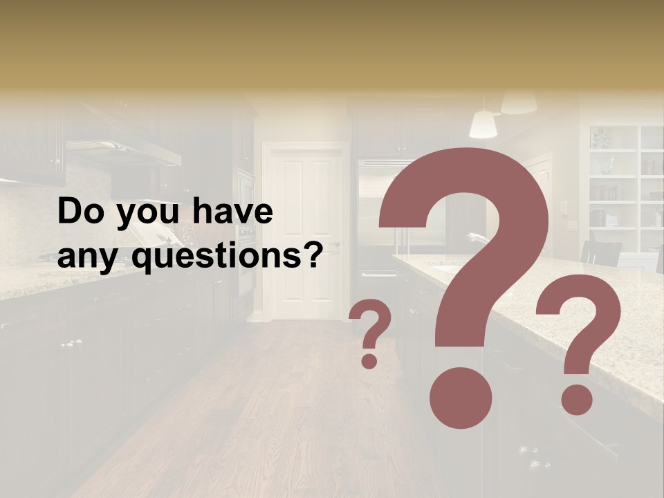 Stove Residence Appliance PowerPoint Template