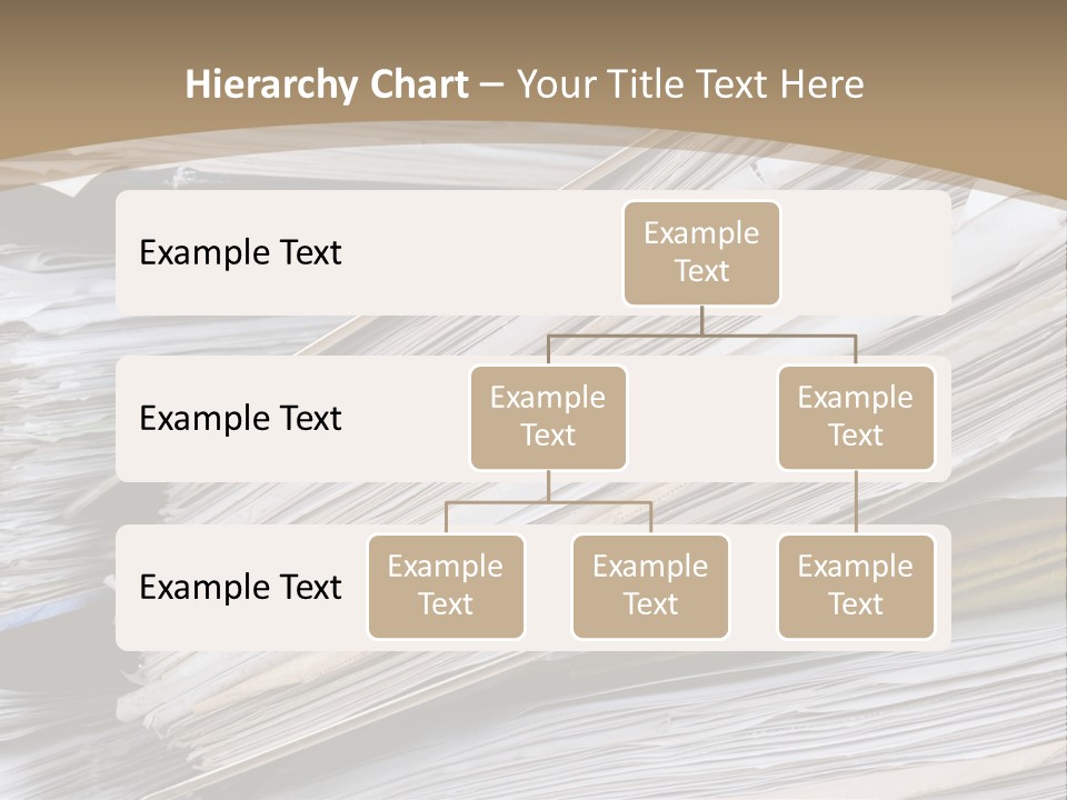 Files Headache Mess PowerPoint Template