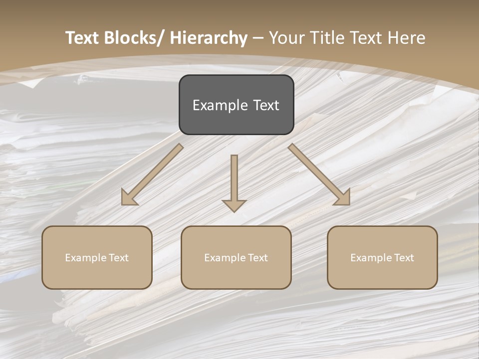 Files Headache Mess PowerPoint Template