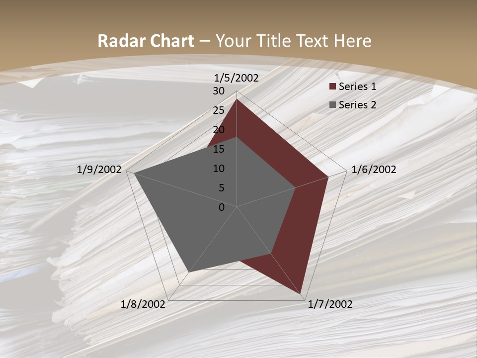 Files Headache Mess PowerPoint Template