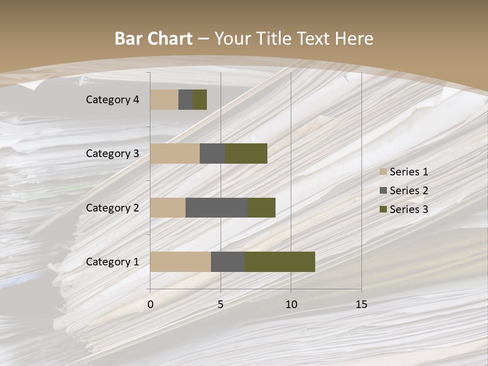 Files Headache Mess PowerPoint Template