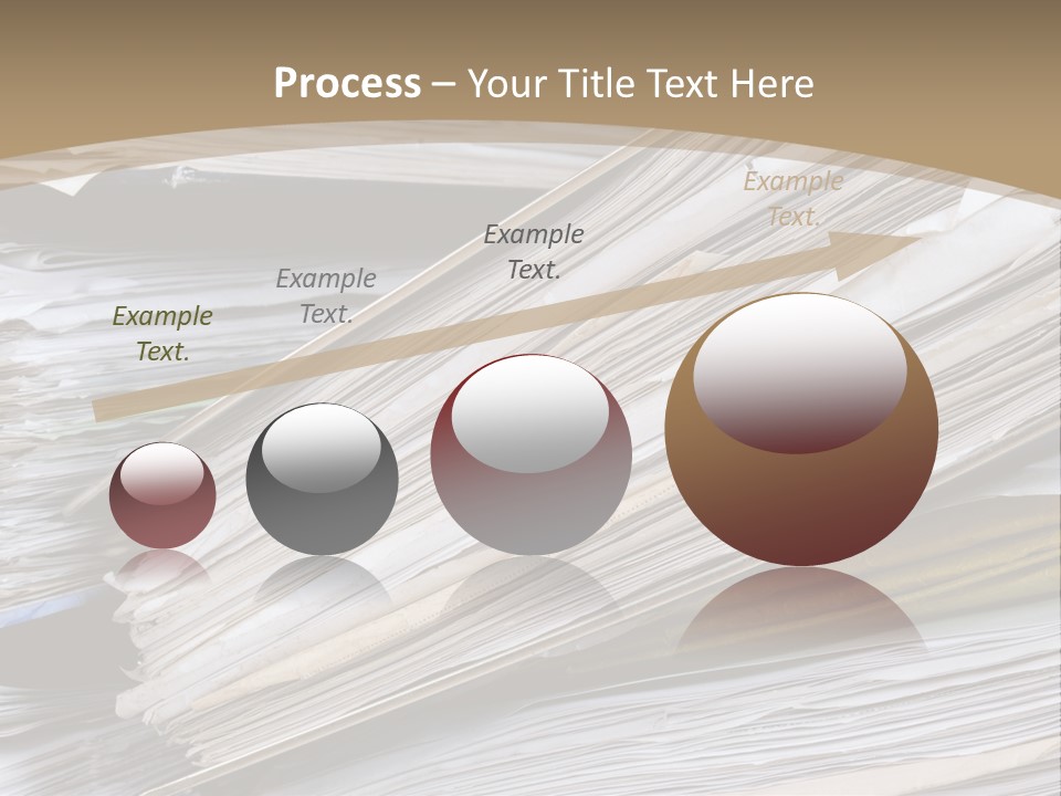 Files Headache Mess PowerPoint Template