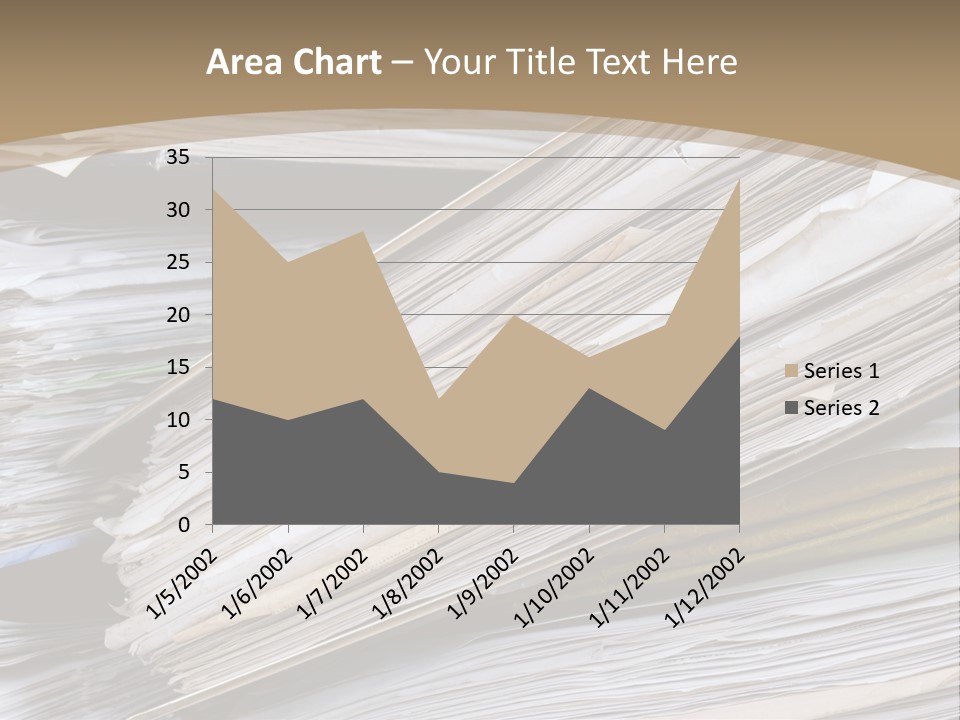 Files Headache Mess PowerPoint Template