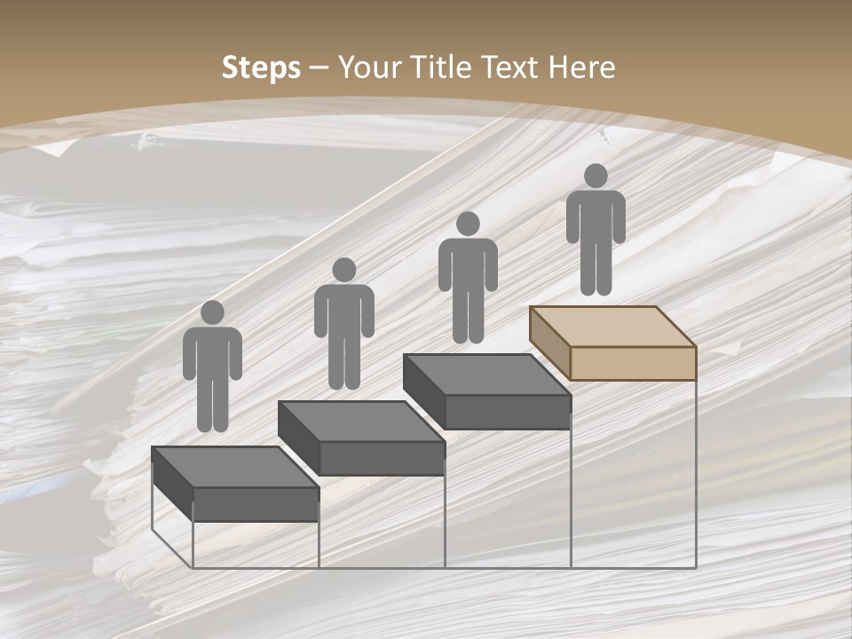Files Headache Mess PowerPoint Template