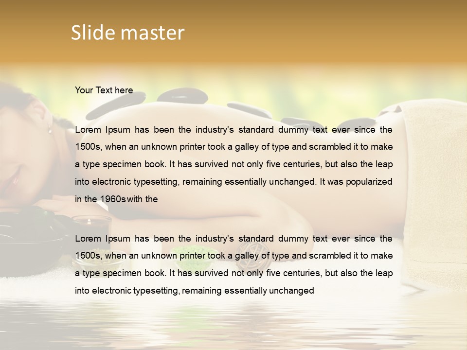 Water Bowl Purity PowerPoint Template