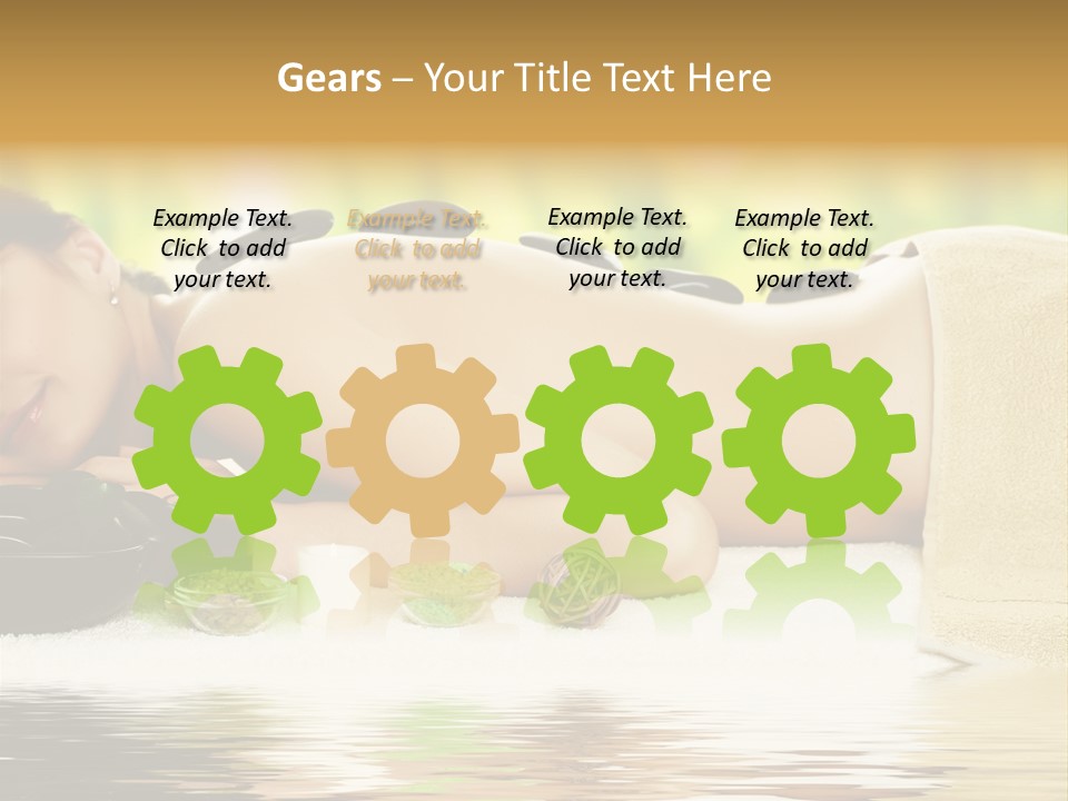 Water Bowl Purity PowerPoint Template