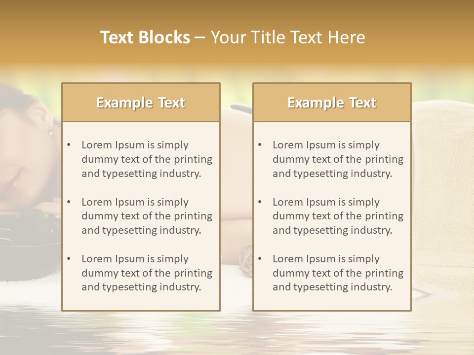 Water Bowl Purity PowerPoint Template