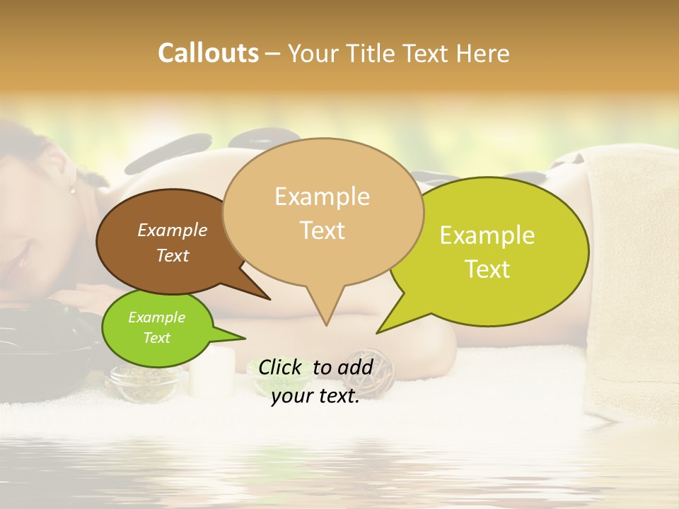 Water Bowl Purity PowerPoint Template