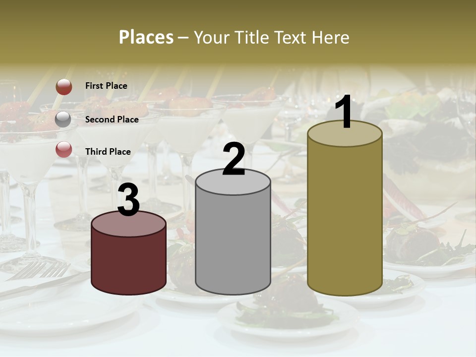 Wedding Formal Meal PowerPoint Template