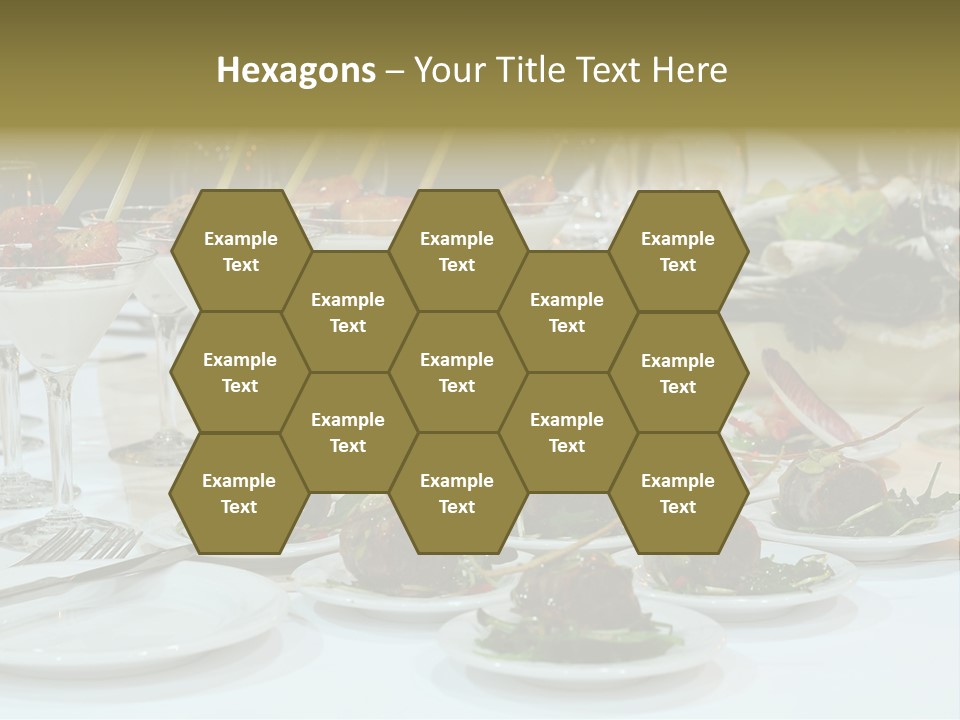 Wedding Formal Meal PowerPoint Template