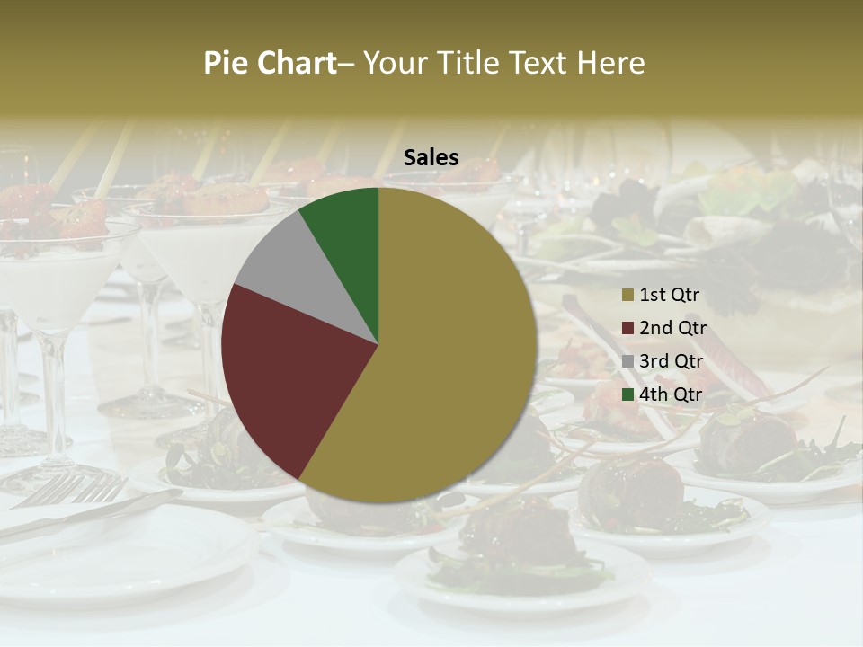 Wedding Formal Meal PowerPoint Template