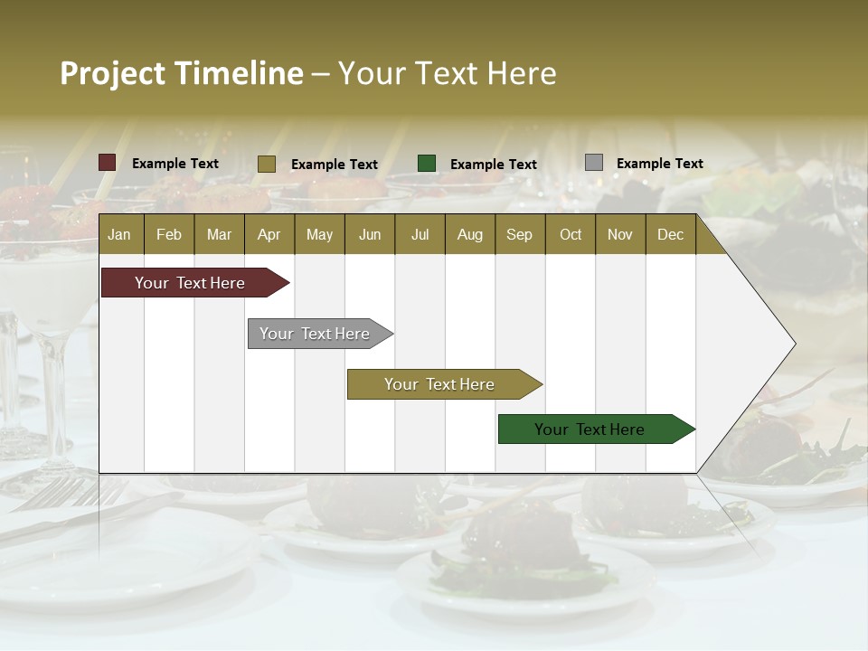 Wedding Formal Meal PowerPoint Template