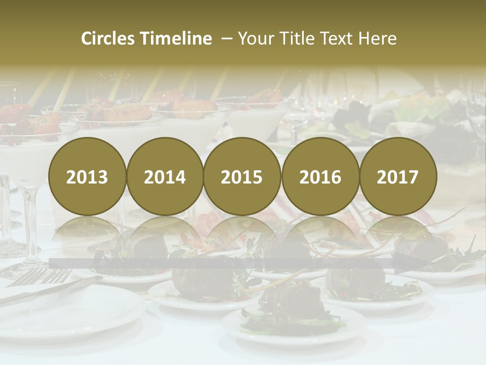 Wedding Formal Meal PowerPoint Template