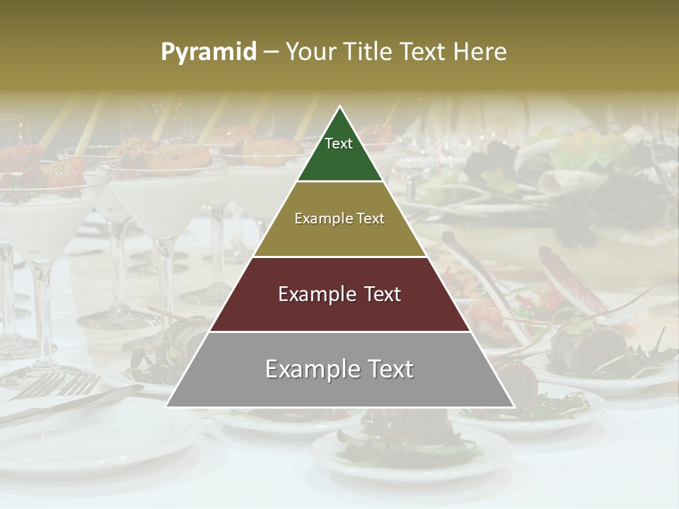 Wedding Formal Meal PowerPoint Template