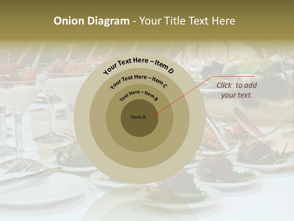 Wedding Formal Meal PowerPoint Template