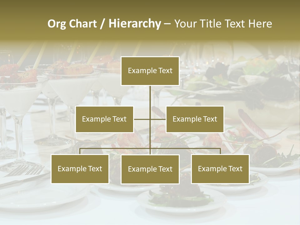 Wedding Formal Meal PowerPoint Template