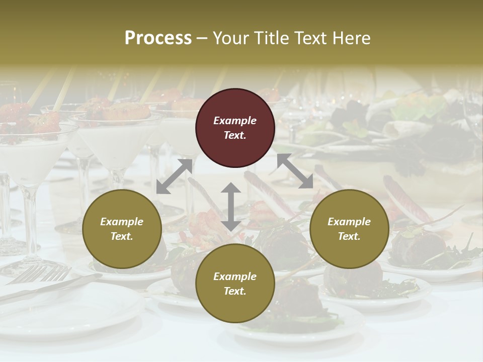 Wedding Formal Meal PowerPoint Template