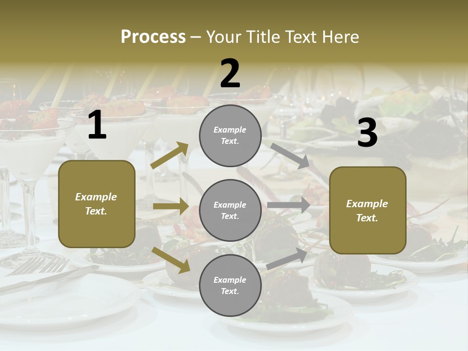 Wedding Formal Meal PowerPoint Template