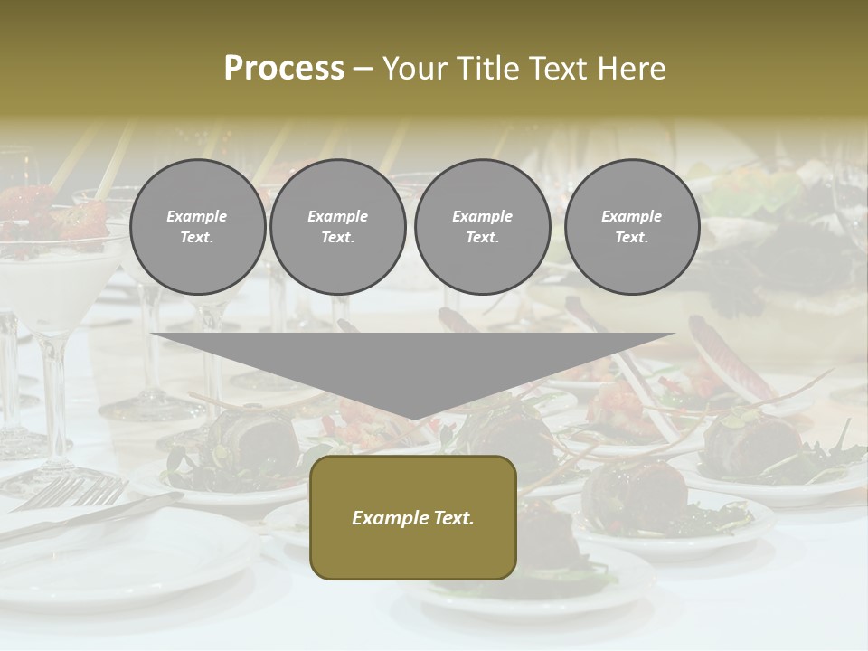 Wedding Formal Meal PowerPoint Template