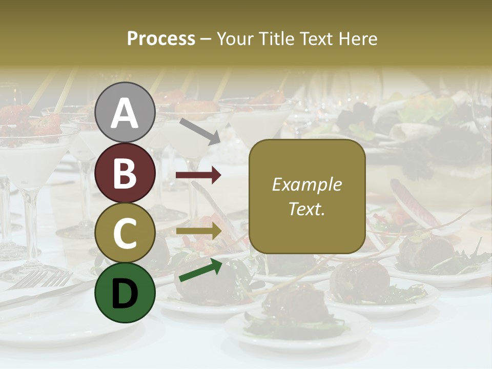 Wedding Formal Meal PowerPoint Template