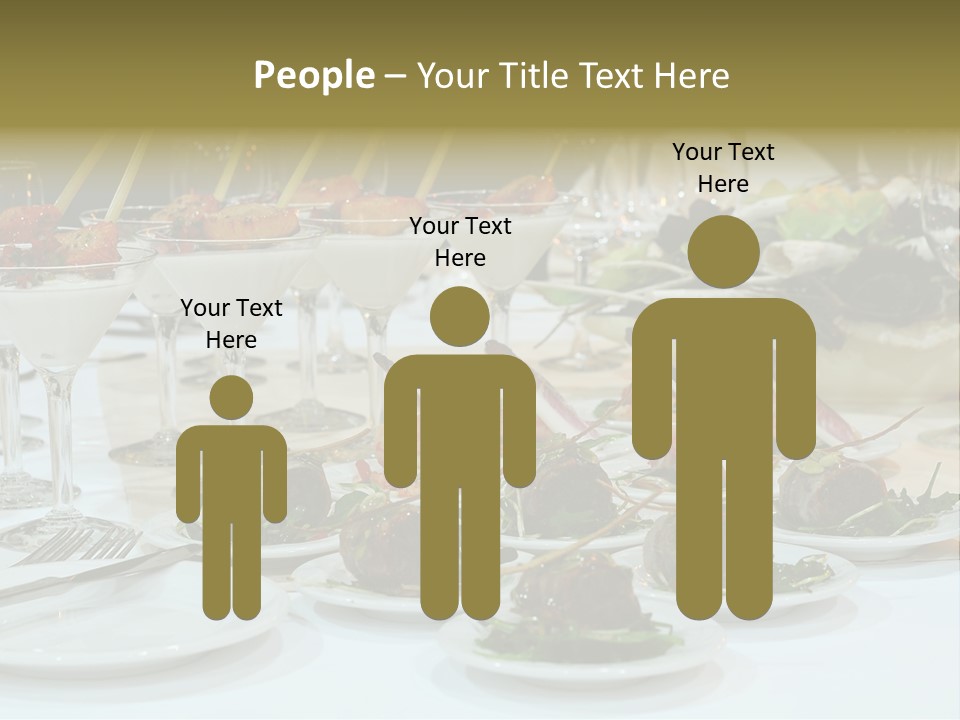 Wedding Formal Meal PowerPoint Template