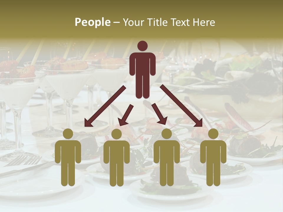 Wedding Formal Meal PowerPoint Template