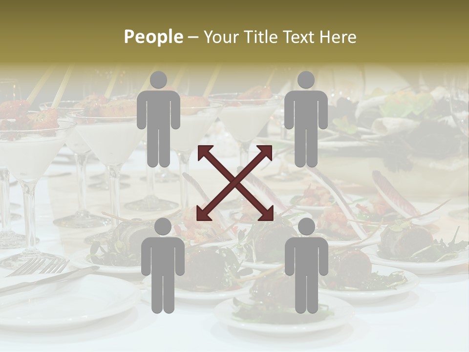 Wedding Formal Meal PowerPoint Template